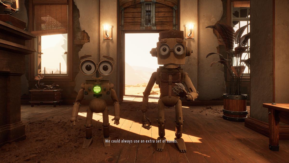 GRAIN ROT screenshot of a co-op crew together underground